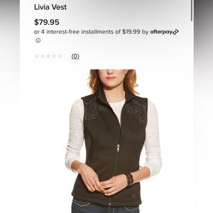 Ariat Livia Softshell Vest